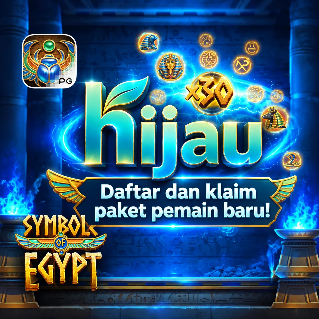 hijau · Daftar dan klaim paket pemain baru!